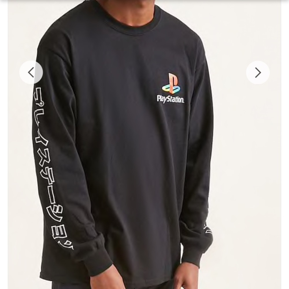 ISO!!! Playstation Long Sleeve Men’s S OR M